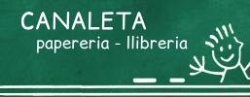 Horario de apertura PAPERERIA LA CANALETA, Algemesí