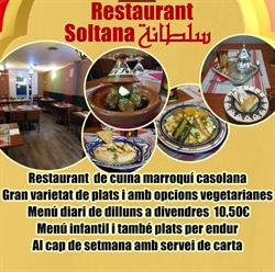 Horario de apertura Restaurant Soltana, Vic