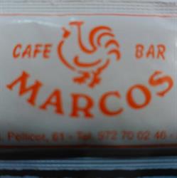 Horario de apertura Cafè-bar Marcos, Ripoll