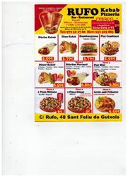 Horario de apertura DÖNER KEBAB RUFO, Sant Feliu de Guíxols