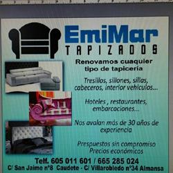 Horario de apertura Tapizados Emimar, Caudete