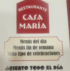 Horario de apertura Casa Maria, Zamora