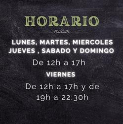 Horario de apertura Bodegón El Primero, Santa Úrsula