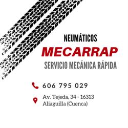 Horario de apertura Neumáticos Mecarrap, Aliaguilla