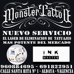 Horario de apertura Monster Tattoo Aldaia, 