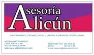 Horario de apertura ASESORIA ALICUN, Alhama de Almería