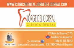 Clínica Dental Jorge del Corral Hortaleza -dentistas Hortaleza-Canillas en Madrid (Hortaleza) - Horario de apertura
