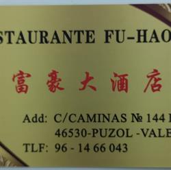 Horario de apertura Restaurante Fuhao, Puçol