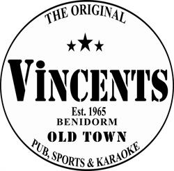 Horario de apertura Pub Vincents, Benidorm