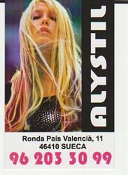 Horario de apertura Alystil, Sueca