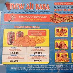 Horario de apertura New Ali baba kebab, Aranda de Duero
