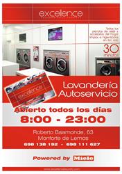 Horario de apertura Lavanderia excellence, Monforte De Lemos