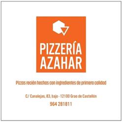 Horario de apertura Pizzeria Azahar, Castellón de la Plana