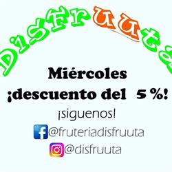 Horario de apertura Fruteria Disfruuta, El Casar