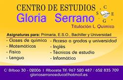 Horario de apertura Gloria Serrano, Albacete