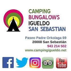 Horario de apertura Camping Bungalows Igueldo San Sebastián, 