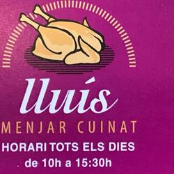 Horario de apertura "LLUÍS" Pollastres a l'ast i Menjar Cuinat, Tarragona