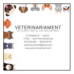 Horario de apertura Clínica Veterinariament, Sant Feliu de Guíxols