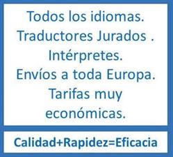 Horario de apertura Traductores 2013, Almería