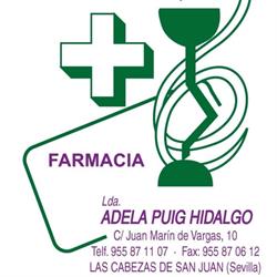Horario de apertura FARMACIA LDA. ADELA PUIG HIDALGO, Las Cabezas de San Juan