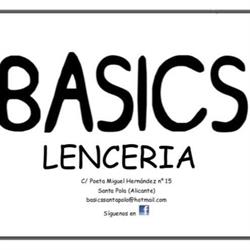 Horario de apertura Basics Lencería, Santa Pola