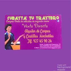 Horario de apertura Subasta tu Trastero, Malpartida de Plasencia