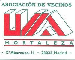 Horario de apertura Asociación de Vecinos de la UVA de Hortaleza, Madrid