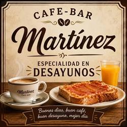 Horario de apertura Cafetería Martínez, Táliga