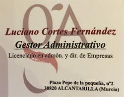 Horario de apertura Gestoría Luciano Cortes, Alcantarilla