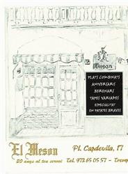 Horario de apertura Cafeteria El Mesón, Tremp