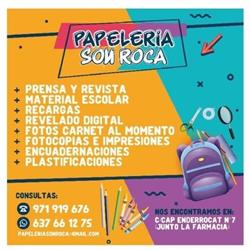 Papeleria Son Roca en Palma de Mallorca (Ponent) - Horario de apertura