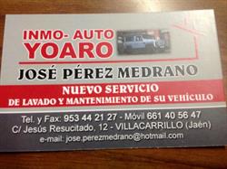 Horario de apertura INMO-AUTO YOARO, Villacarrillo