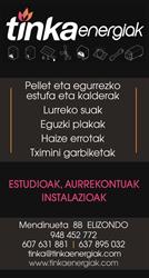 Horario de apertura TINKA ENERGIAK S.L., Elizondo
