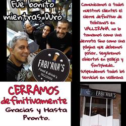 Horario de apertura Fabi'Ana's Vallirana, 