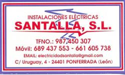 Horario de apertura Instalaciones Eléctricas Santalla, S.L, Narayola