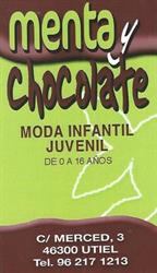 Horario de apertura Menta Y Chocolate, Utiel
