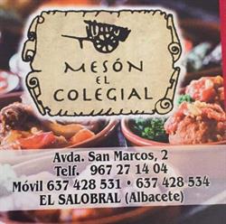 Horario de apertura Mesón El Colegial y hostal Petra - Loterías, El Salobral