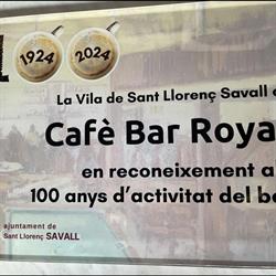 Horario de apertura Cafè-Bar Royal, Sant Llorenç Savall