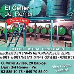 Horario de apertura Celler del Remei, Vic