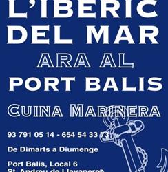 Horario de apertura L'Ibéric, Sant Andreu de Llavaneres