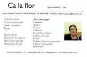 CA la Flor en Barcelona (Gràcia) - Horario de apertura