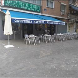 Horario de apertura Cafeteria Napoles II Pizzeria, Alcorcón