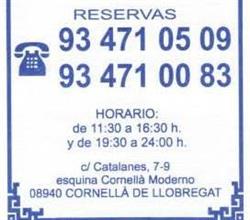 Horario de apertura Restaurante Chino Fu Tu, Cornellà de Llobregat