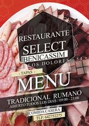 Horario de apertura Restaurante Bocateria Select, Benicàssim