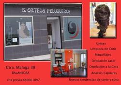 Horario de apertura S. Ortega Peluqueros, Balanegra