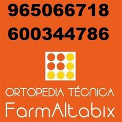 Horario de apertura Ortopedia Técnica Farmaltabix, Elche