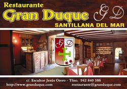 Horario de apertura Restaurante Gran Duque, Santillana del Mar