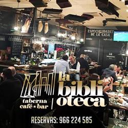 Horario de apertura Restaurante La Biblioteca, Elche