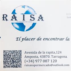 Horario de apertura Supermercat Raisa, Amposta