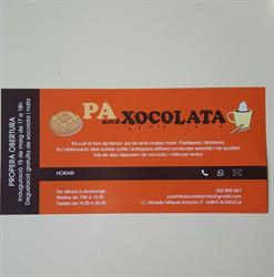 Horario de apertura Pa Amb Xocolata, Altafulla